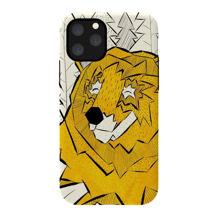 iPhone 11 Pro StrongFit Golden bear by Steve Wade (Swade)