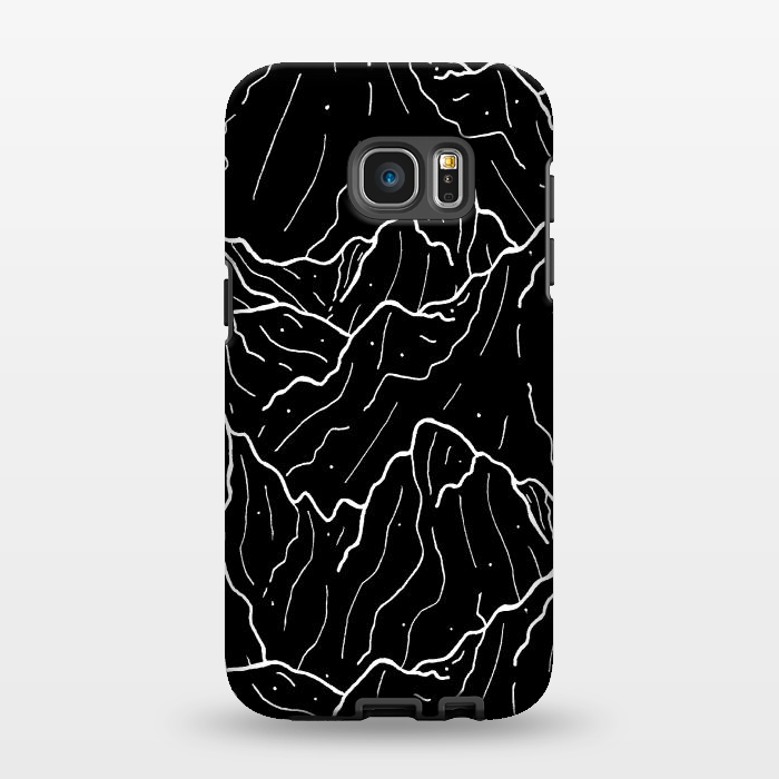 Galaxy S7 EDGE StrongFit The mountains of shadow by Steve Wade (Swade)