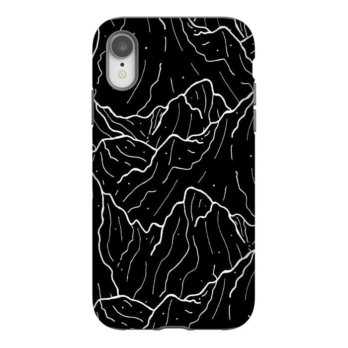 iPhone Xr StrongFit The mountains of shadow by Steve Wade (Swade)