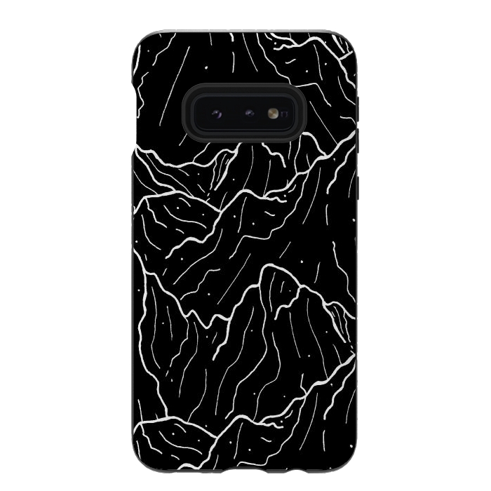 Galaxy S10e StrongFit The mountains of shadow by Steve Wade (Swade)