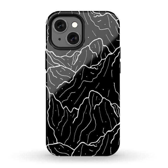iPhone 13 mini StrongFit The mountains of shadow by Steve Wade (Swade)