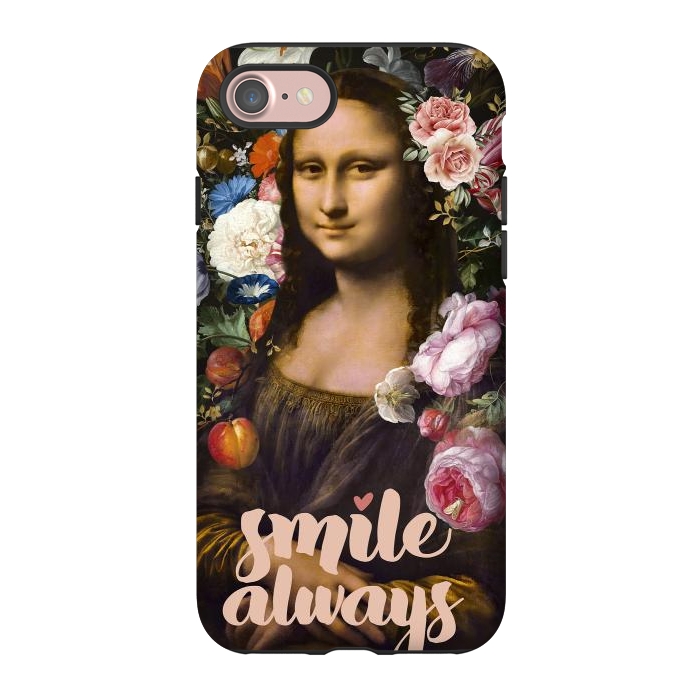 iPhone 7 StrongFit Smile Always, Mona Lisa by amini54