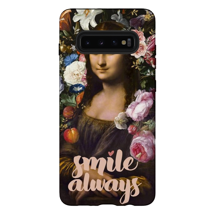 Galaxy S10 plus StrongFit Smile Always, Mona Lisa by amini54