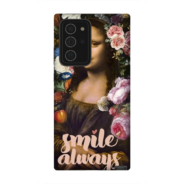 Galaxy Note 20 Ultra StrongFit Smile Always, Mona Lisa by amini54