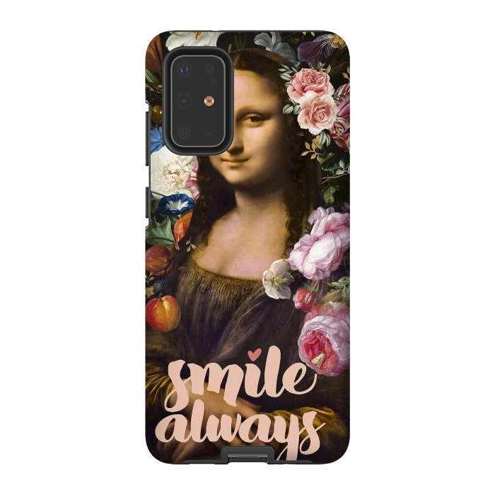 Galaxy S20 Plus StrongFit Smile Always, Mona Lisa by amini54