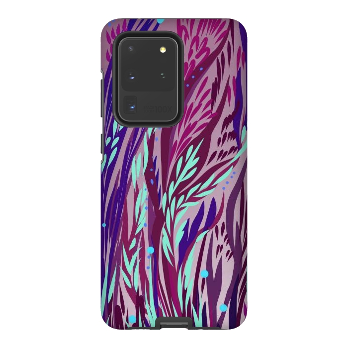 Galaxy S20 Ultra StrongFit Floral collection  by Josie