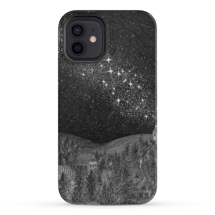 iPhone 12 mini StrongFit Sleeping Under the Stars by ECMazur 