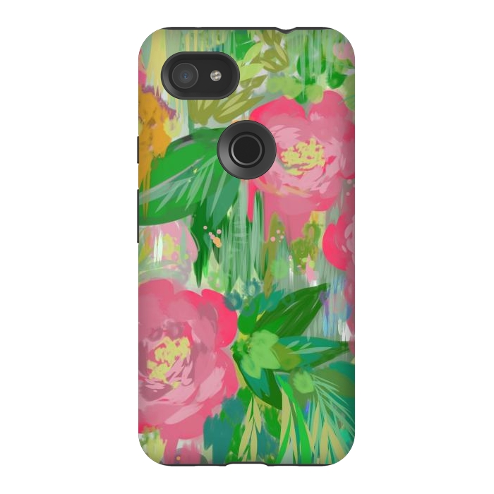 Pixel 3AXL StrongFit Wild Roses by Josie