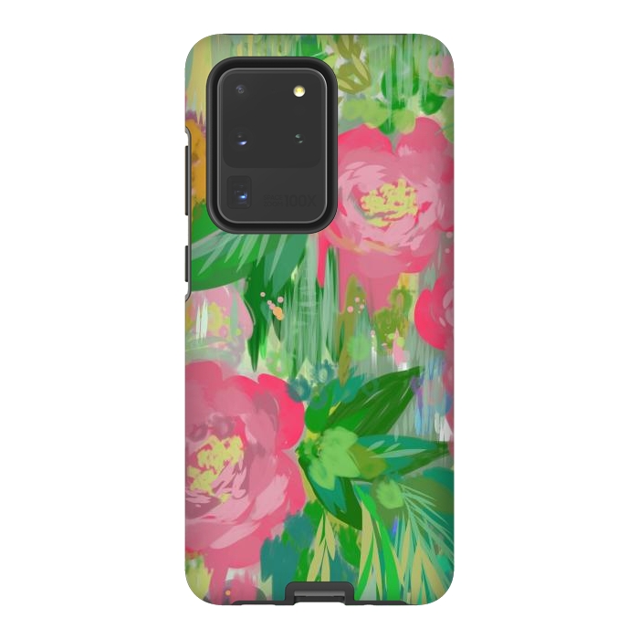Galaxy S20 Ultra StrongFit Wild Roses by Josie