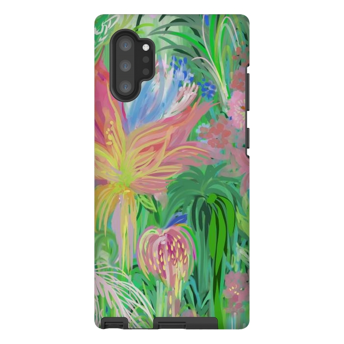 Galaxy Note 10 plus StrongFit Protea Paradise by Josie