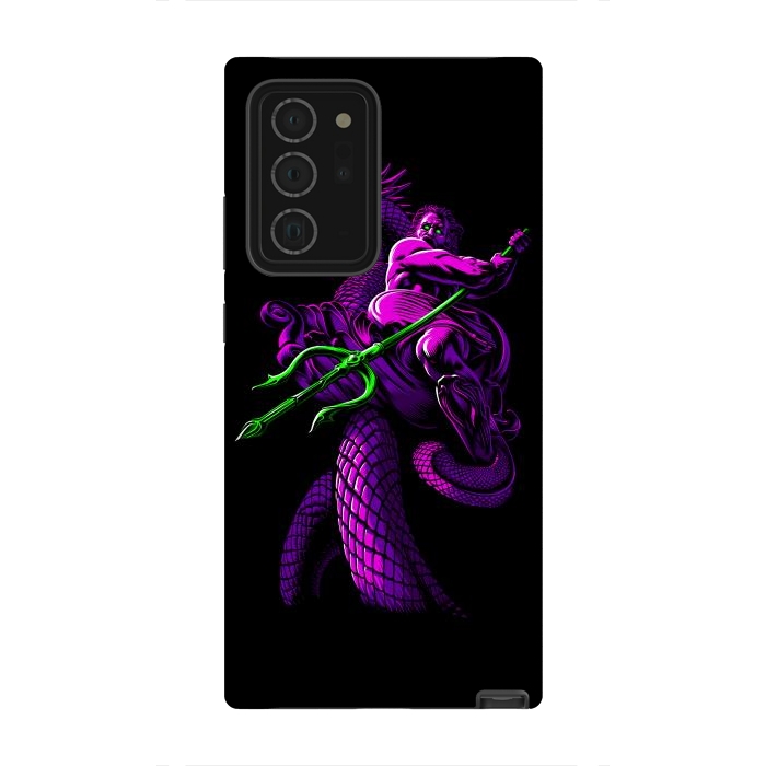 Galaxy Note 20 Ultra StrongFit Poseidon with Trident and Dragon by Alberto