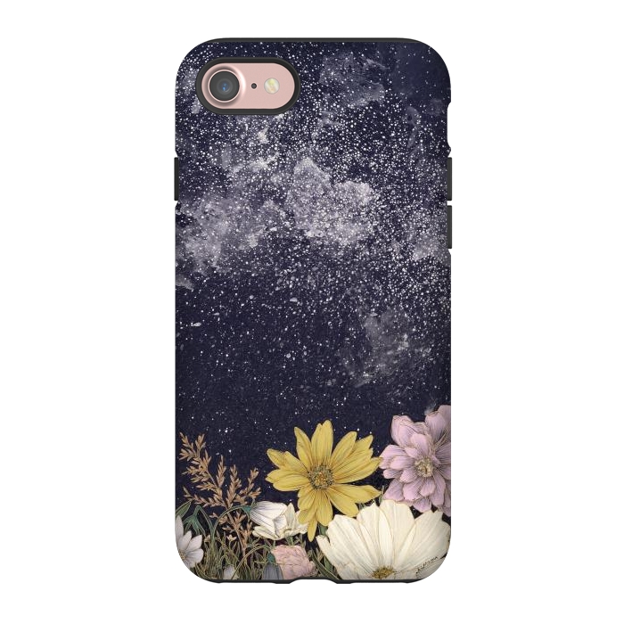 iPhone 7 StrongFit Galaxy in Bloom by ECMazur 
