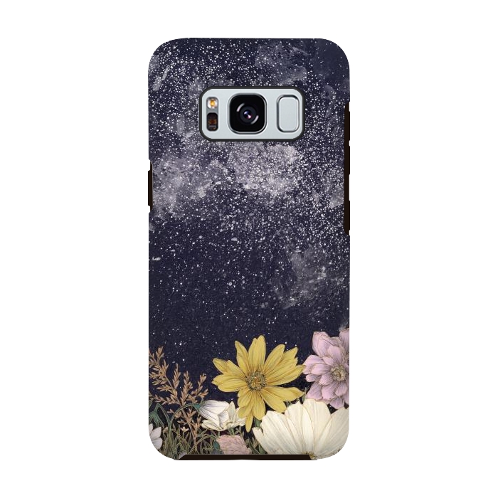 Galaxy S8 StrongFit Galaxy in Bloom by ECMazur 