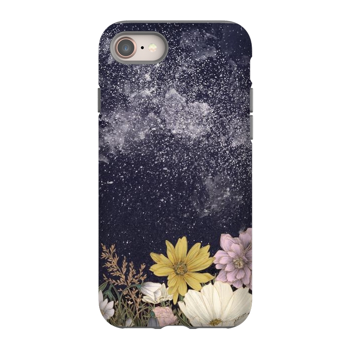 iPhone 8 StrongFit Galaxy in Bloom by ECMazur 