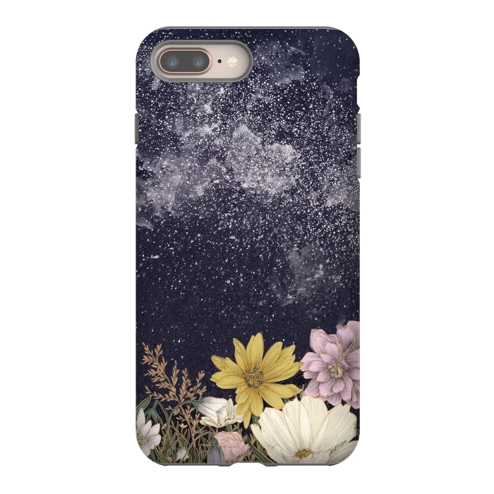 iPhone 8 plus StrongFit Galaxy in Bloom by ECMazur 