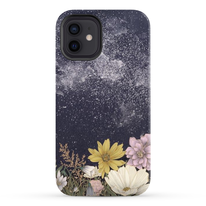 iPhone 12 StrongFit Galaxy in Bloom by ECMazur 