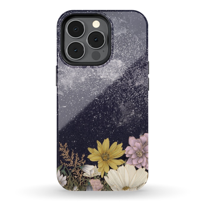 iPhone 13 pro StrongFit Galaxy in Bloom by ECMazur 