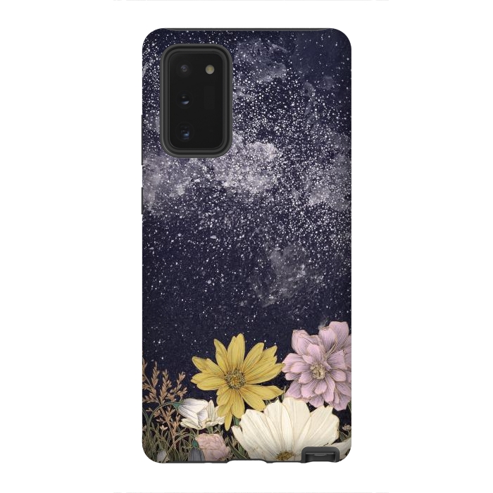 Galaxy Note 20 StrongFit Galaxy in Bloom by ECMazur 