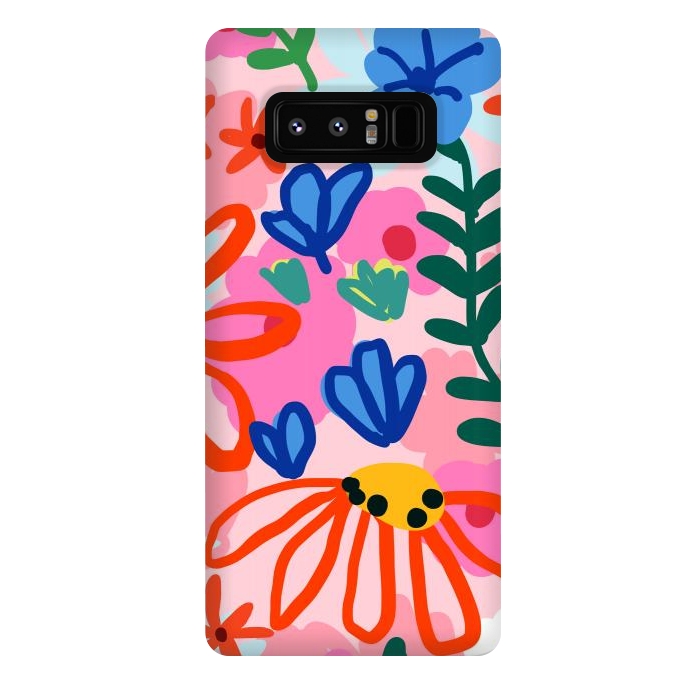 Galaxy Note 8 StrongFit That Floral Summer Kinda Feeling by Uma Prabhakar Gokhale