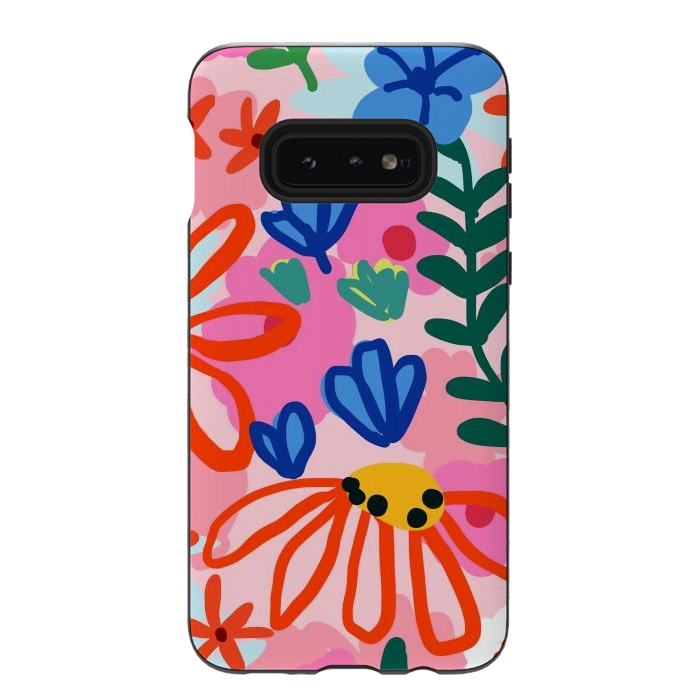 Galaxy S10e StrongFit That Floral Summer Kinda Feeling by Uma Prabhakar Gokhale