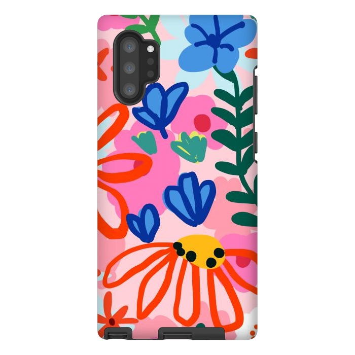Galaxy Note 10 plus StrongFit That Floral Summer Kinda Feeling by Uma Prabhakar Gokhale