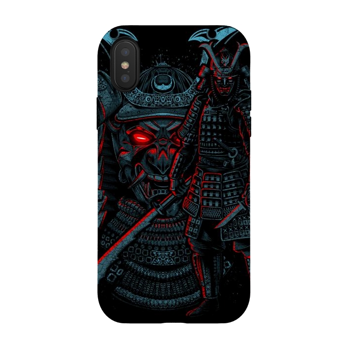 iPhone Xs / X StrongFit Legendary Samurai Warrior by Alberto