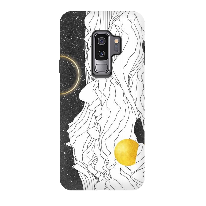 Galaxy S9 plus StrongFit Mono Two Moons by amini54