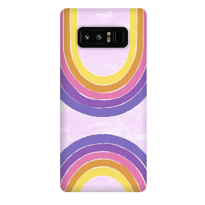 Galaxy Note 8 StrongFit Double Rainbow by Martina