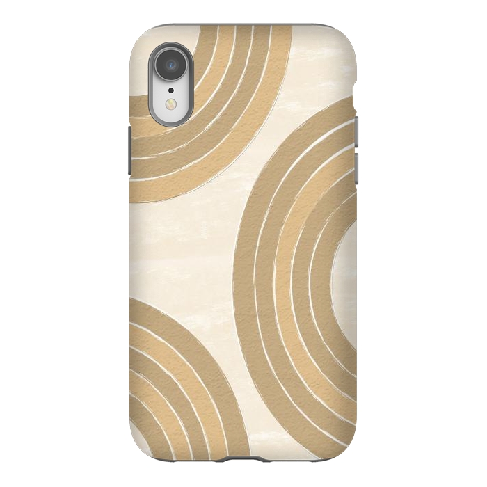 iPhone Xr StrongFit Sand Rainbow by Martina