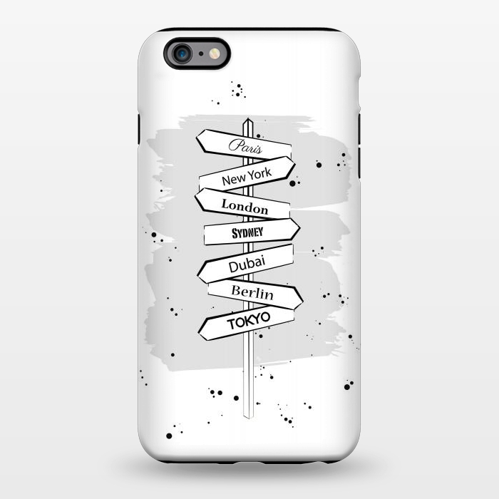 iPhone 6/6s plus StrongFit Wanderlust Cities by Martina