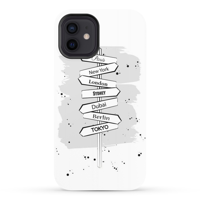 iPhone 12 StrongFit Wanderlust Cities by Martina