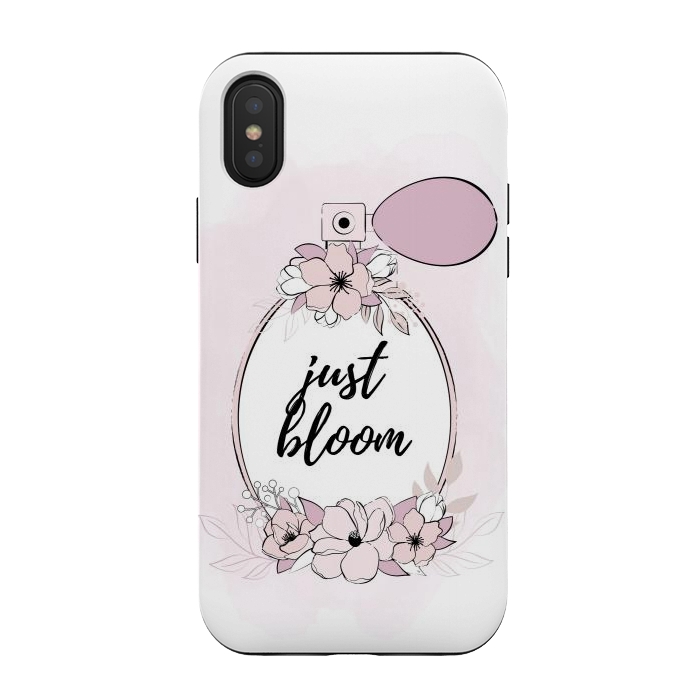 iPhone Xs / X StrongFit Just bloom by Martina
