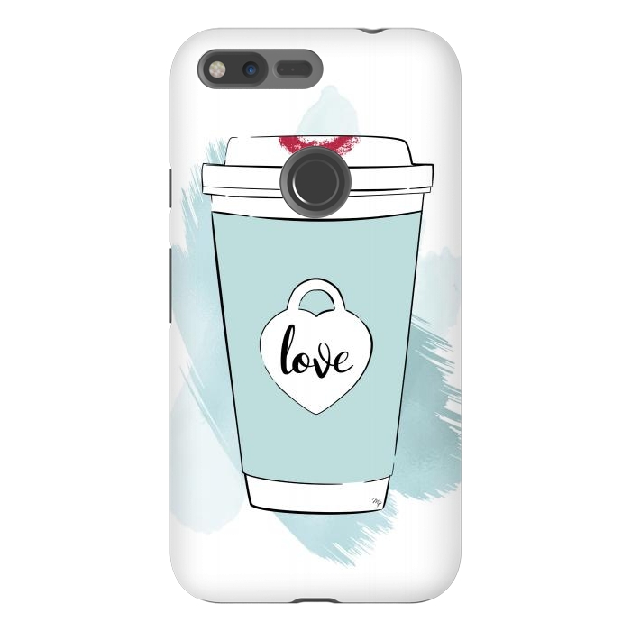 Pixel XL StrongFit Love Coffee Cup by Martina