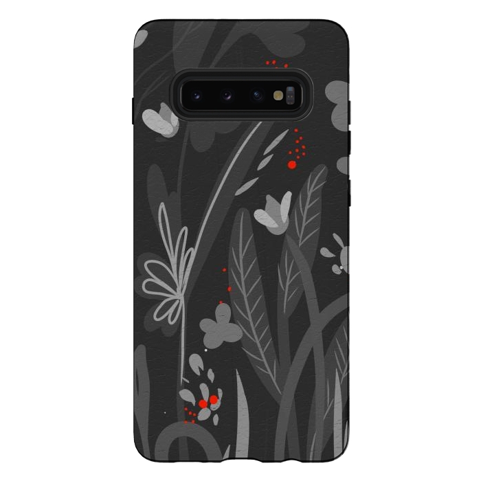 Galaxy S10 plus StrongFit Grey Great by Josie