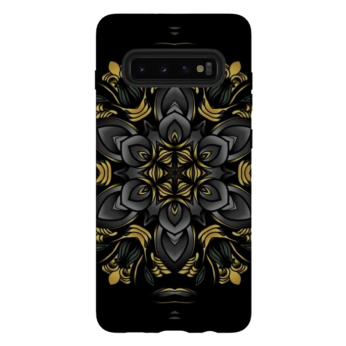 Galaxy S10 plus StrongFit Mandala Love by Josie