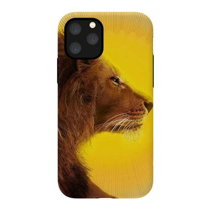 iPhone 11 Pro StrongFit Lion and Sun by ECMazur 