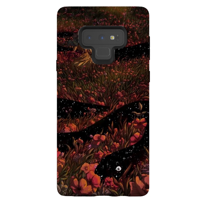 Galaxy Note 9 StrongFit Common Garden Snake Day  by ECMazur 