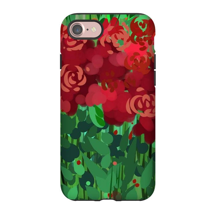 iPhone 7 StrongFit Reddom Roses by Josie
