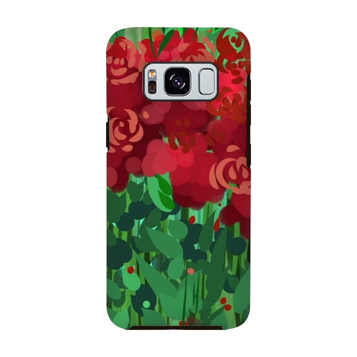 Galaxy S8 StrongFit Reddom Roses by Josie