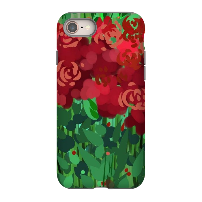iPhone 8 StrongFit Reddom Roses by Josie