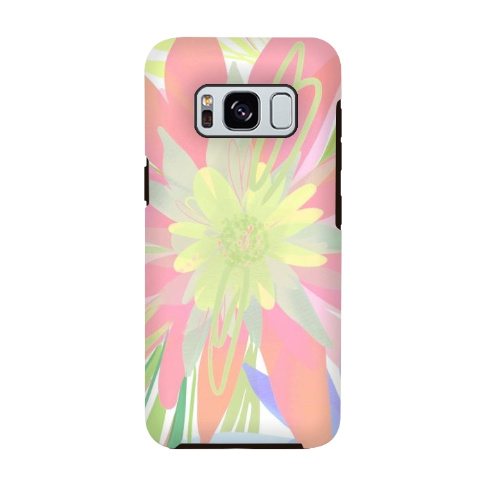 Galaxy S8 StrongFit Peachy Haven by Josie