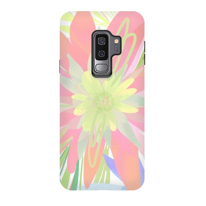Galaxy S9 plus StrongFit Peachy Haven by Josie