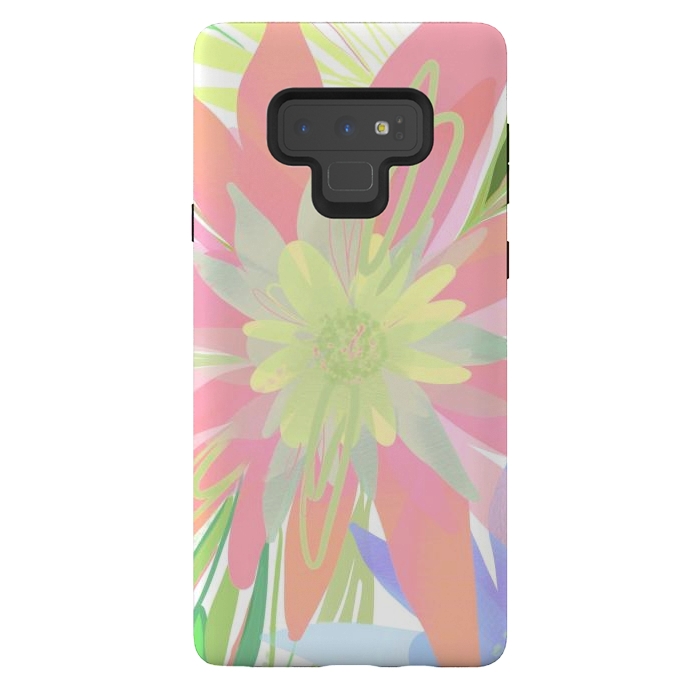 Galaxy Note 9 StrongFit Peachy Haven by Josie