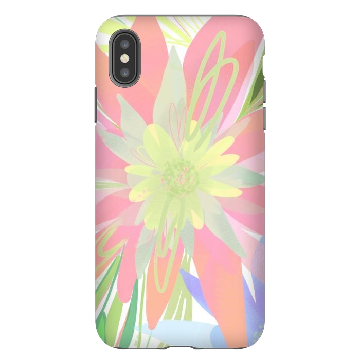 iPhone Xs Max StrongFit Peachy Haven by Josie