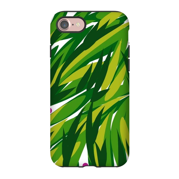 iPhone 7 StrongFit Green Palms by Josie