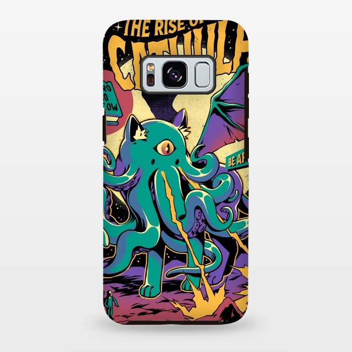 Galaxy S8 plus StrongFit Rise of Cathulhu by Ilustrata