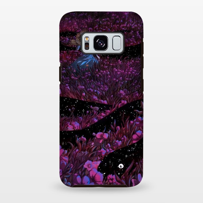 Galaxy S8 plus StrongFit Common Garden Snake at Night by ECMazur 