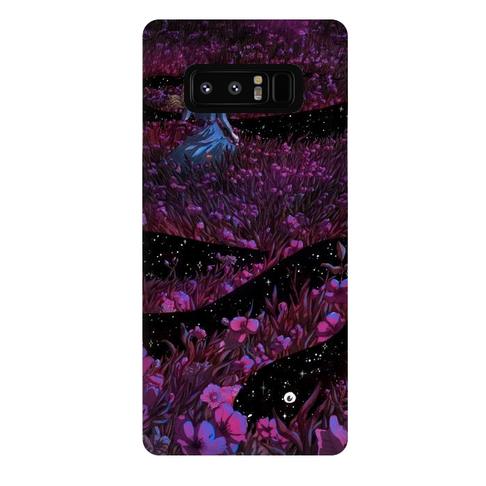Galaxy Note 8 StrongFit Common Garden Snake at Night by ECMazur 
