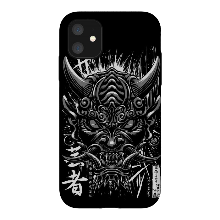 iPhone 11 StrongFit Japanese oni demon by Alberto