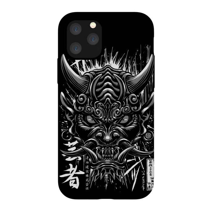 iPhone 11 Pro StrongFit Japanese oni demon by Alberto